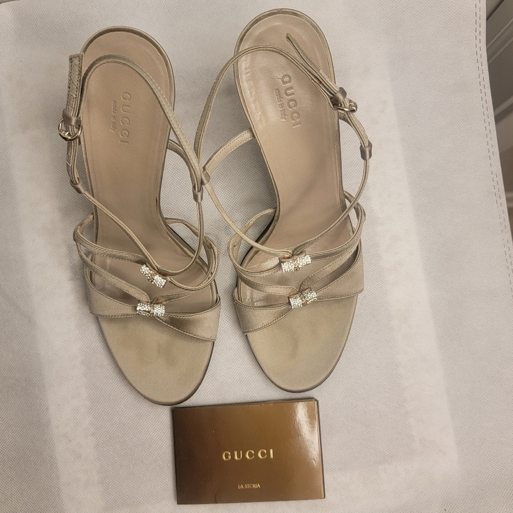 GUCCI WOMEN'S SANDALS SHOES,  9US SIZE - Picture 15 of 16
